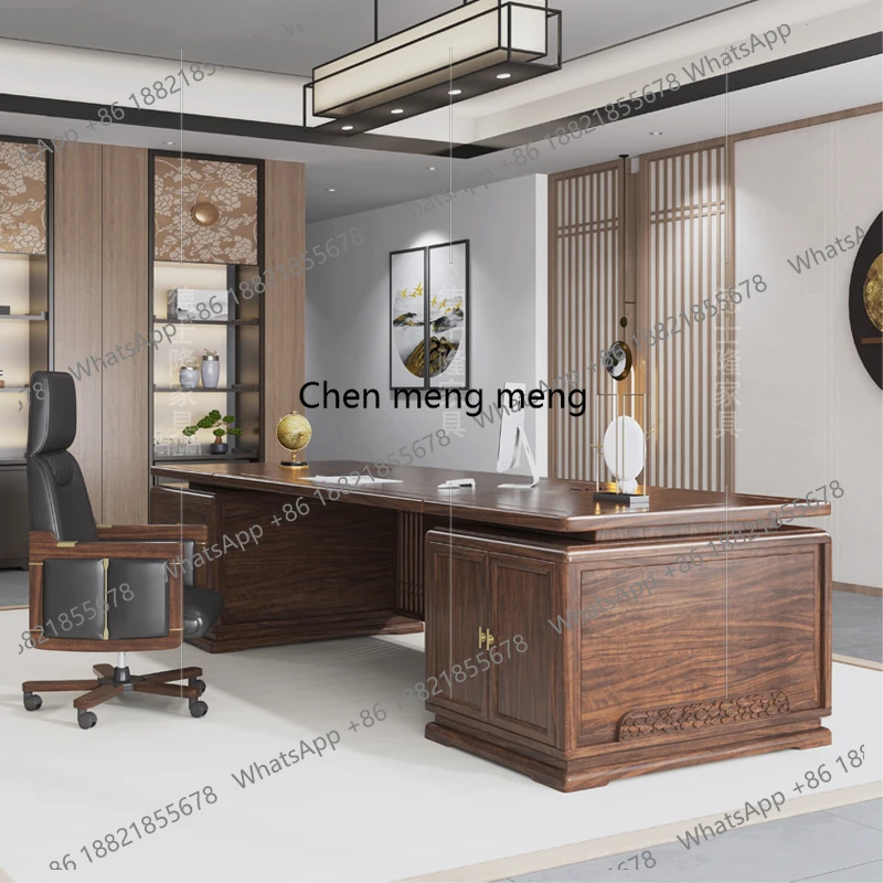 Minimalist Modern Office Desk Wooden Fashion Creative Unique Lounge Office Desk Vintage Escritorio Oficina Unique Furniture