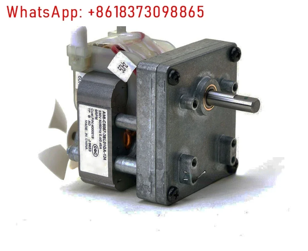 Cust P/N 4000219 AMI-C8087-3BL01GA-124 Chain Motor For Antunes Roundup B3715UI-095 HATCO Bread Maker Vertical Baking Oven