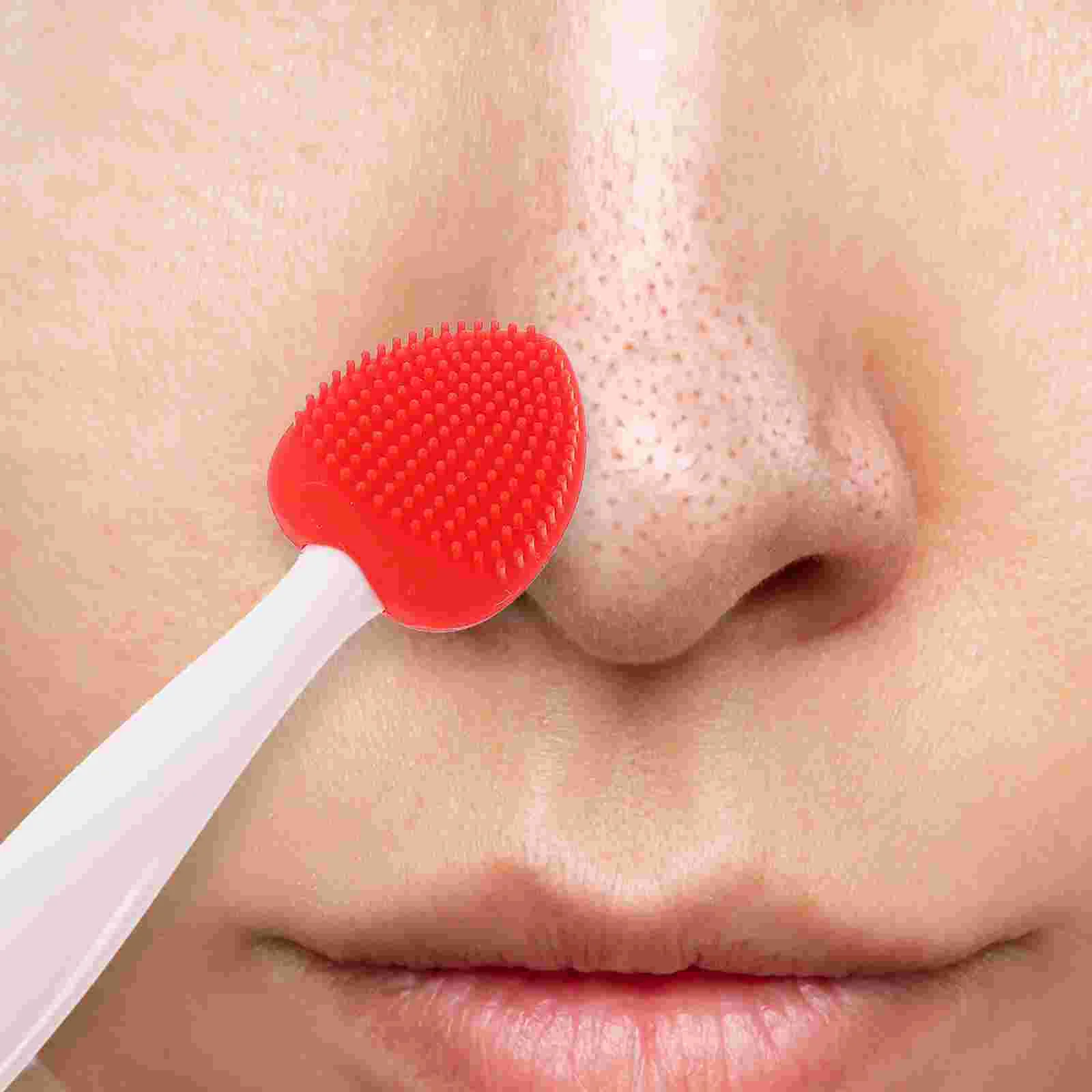 

Love Silicone Cleansing Brush Beauty Tool Nose Cleaner 6pcs Lip Exfoliator Scrubbers Manual Cleaning Tools