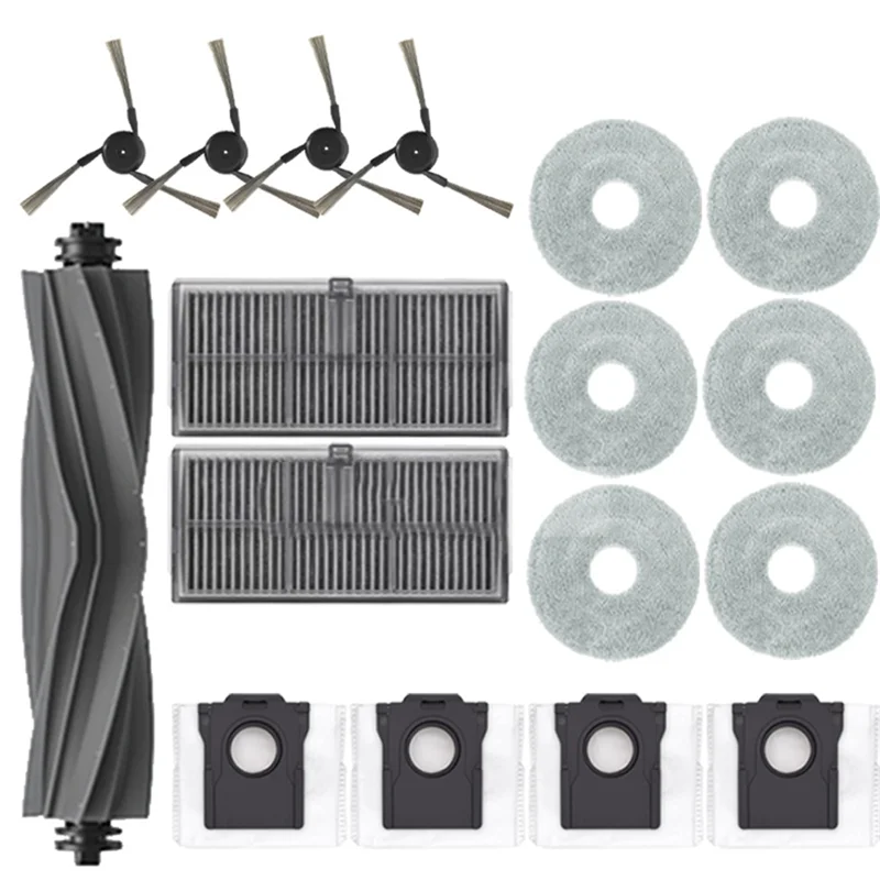 

AT51-Spare Parts Accessories Main Side Brush Filter Replacement Parts For Robot Vacuum Cleaners