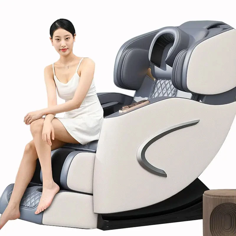 Black Message Chair 5d Zero Gravity Full Body Shiatsu Massage Chair Recliner