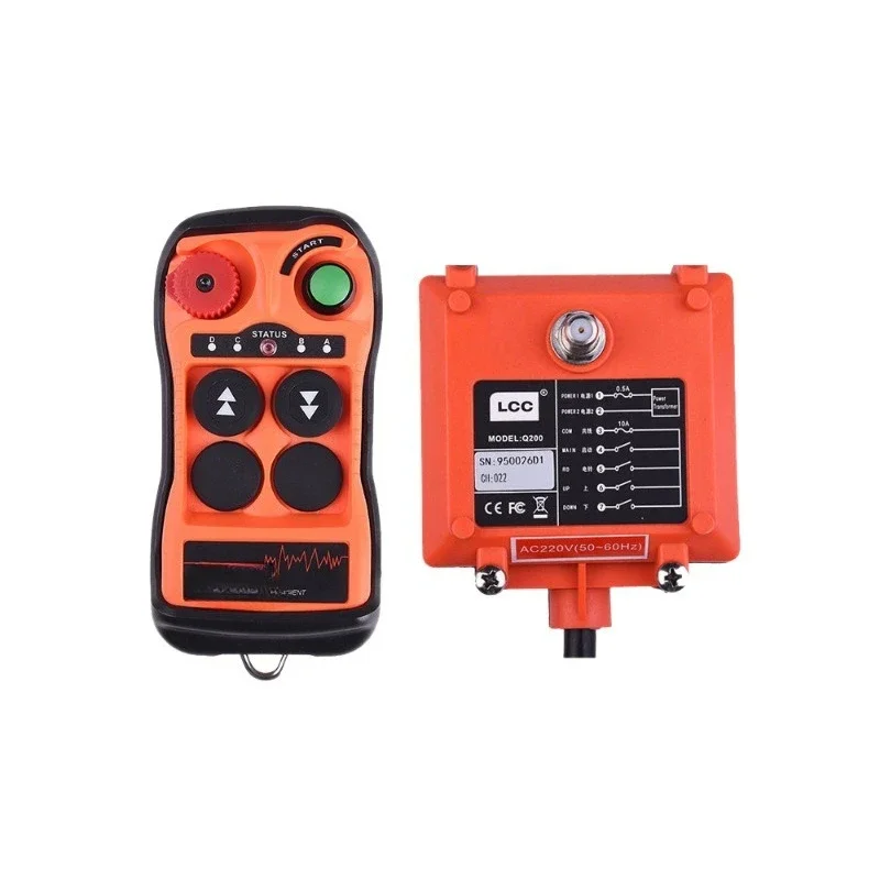 Industrial remote control, crane crane crane, electric hoist wireless driving remote control
