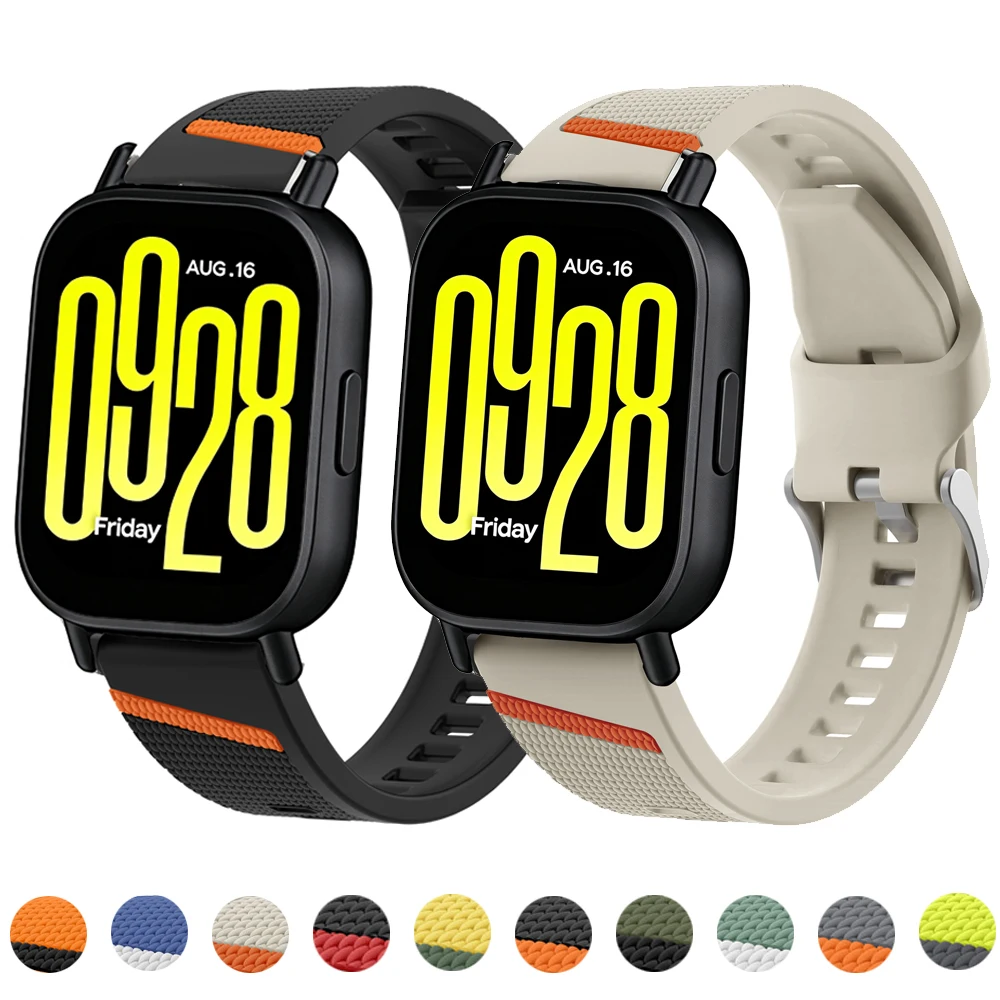 22mm Watch Straps for Redmi Watch 5 Active/5 Lite Sport Silicone Breathable Belt Bracelet Correa Xiaomi Redmi Watch5 Active band