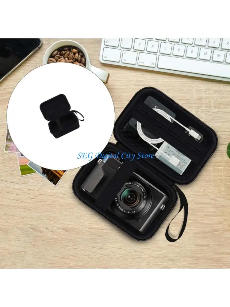 

U75B EVA Hard Shell Protective Case For G7X Mark II III Digital Camera Storage Bag Box With Waterproof And Shockproof Design