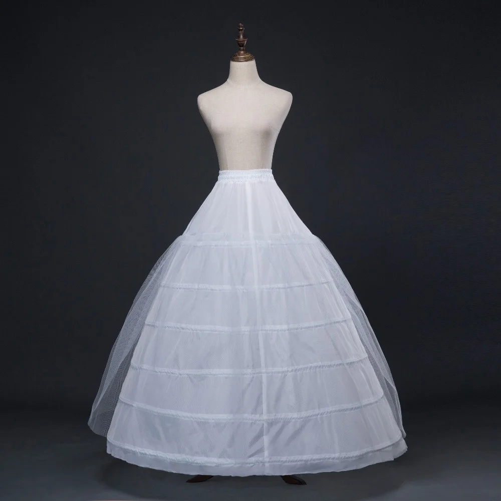 Bóng Đồ Bầu Quà Tặng Đám Cưới Petticoats Tăng Cô Dâu Petticoat 6 Đôi Inox Sợi Vua Panniers Voan Plus Kích Thước