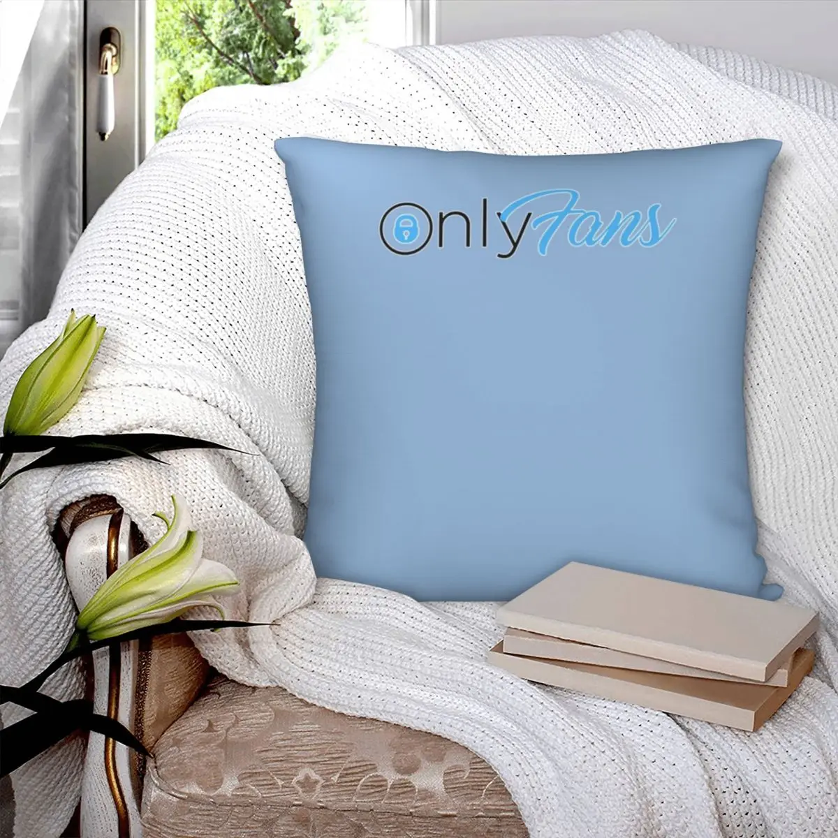 Onlyfans Square Pillowcase Polyester Pillow Cover Velvet Cushion Decor Comfort Throw Pillow For Home Car