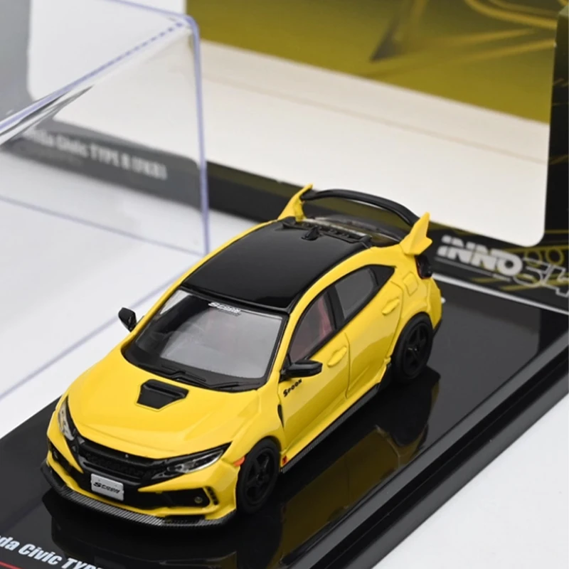 

Diecast Original 1:64 Scale TYPE R FK8 Alloy Model Simulation Decoration Hobbies Souvenirs Gifts Collection Static Display