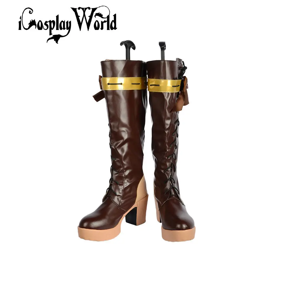 Violet Evergarden Violet Cosplay Boots Comic Anime Halloween Party Game Cosplay Shoes Prop