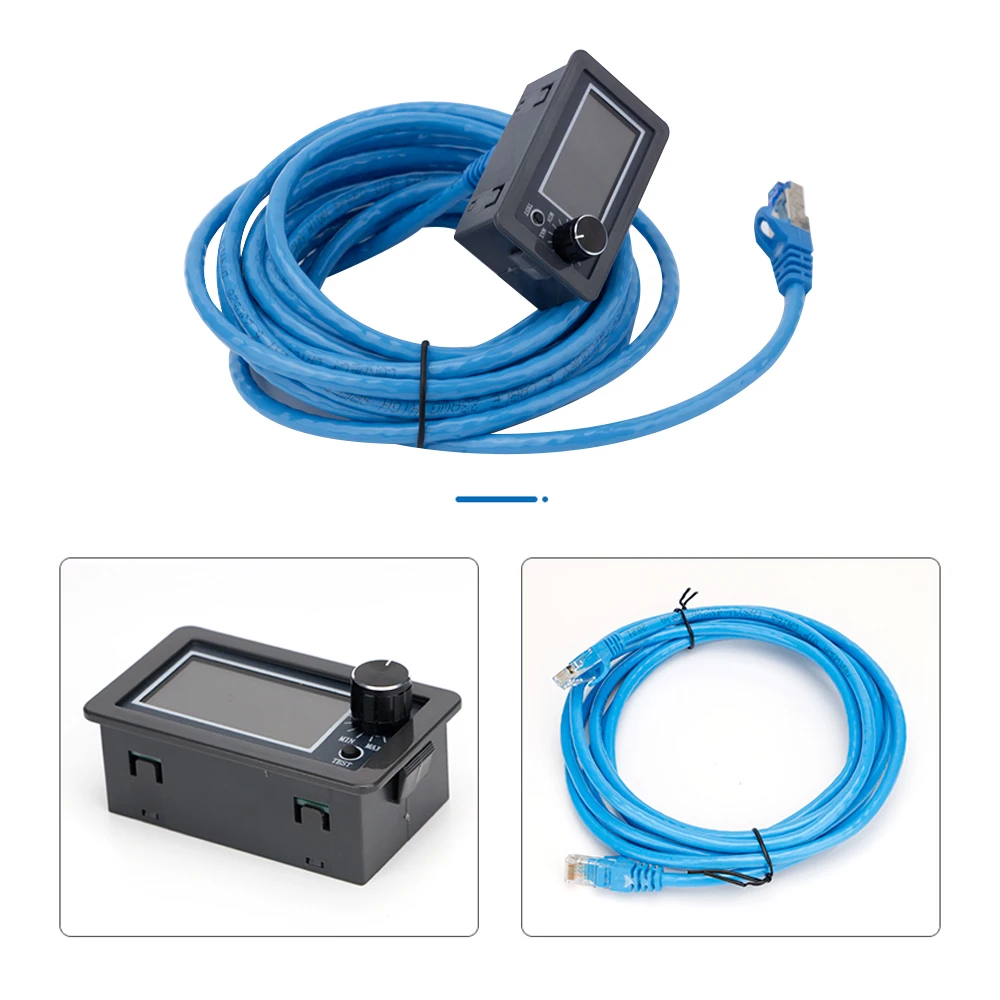 จอแสดงผล LCD CO2 Current Meter หน้าจอภายนอกสําหรับ HY Series 80W และ 100W และ 150W CO2 เลเซอร์แหล่งจ่ายไฟ