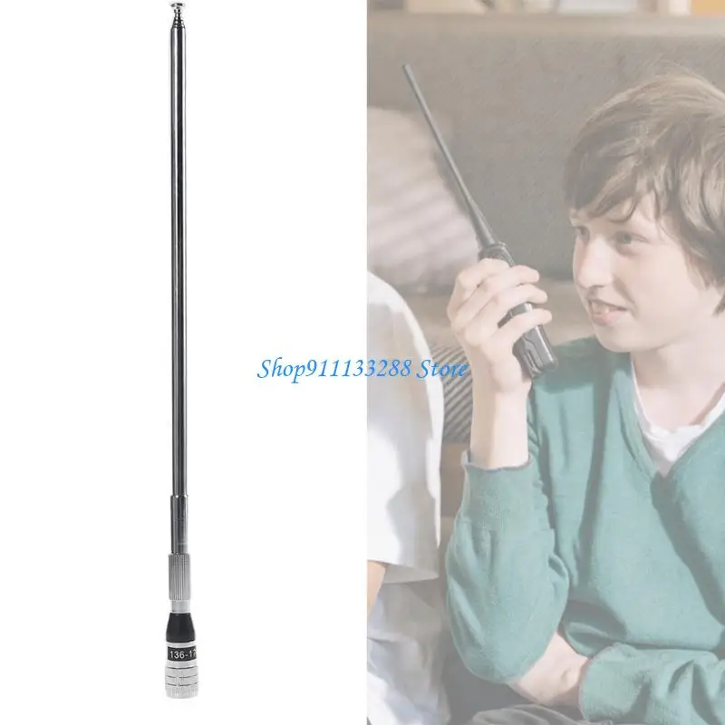 G88D Foldable Telescopic Handheld GPS Long-distance Antenna Male Antenna 42.52inch