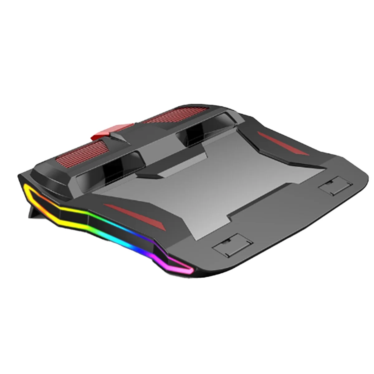 2025+ Cooler Heatsink for Gaming Laptop Base RGB Light Colorful High Air Fan Cooling Radiator
