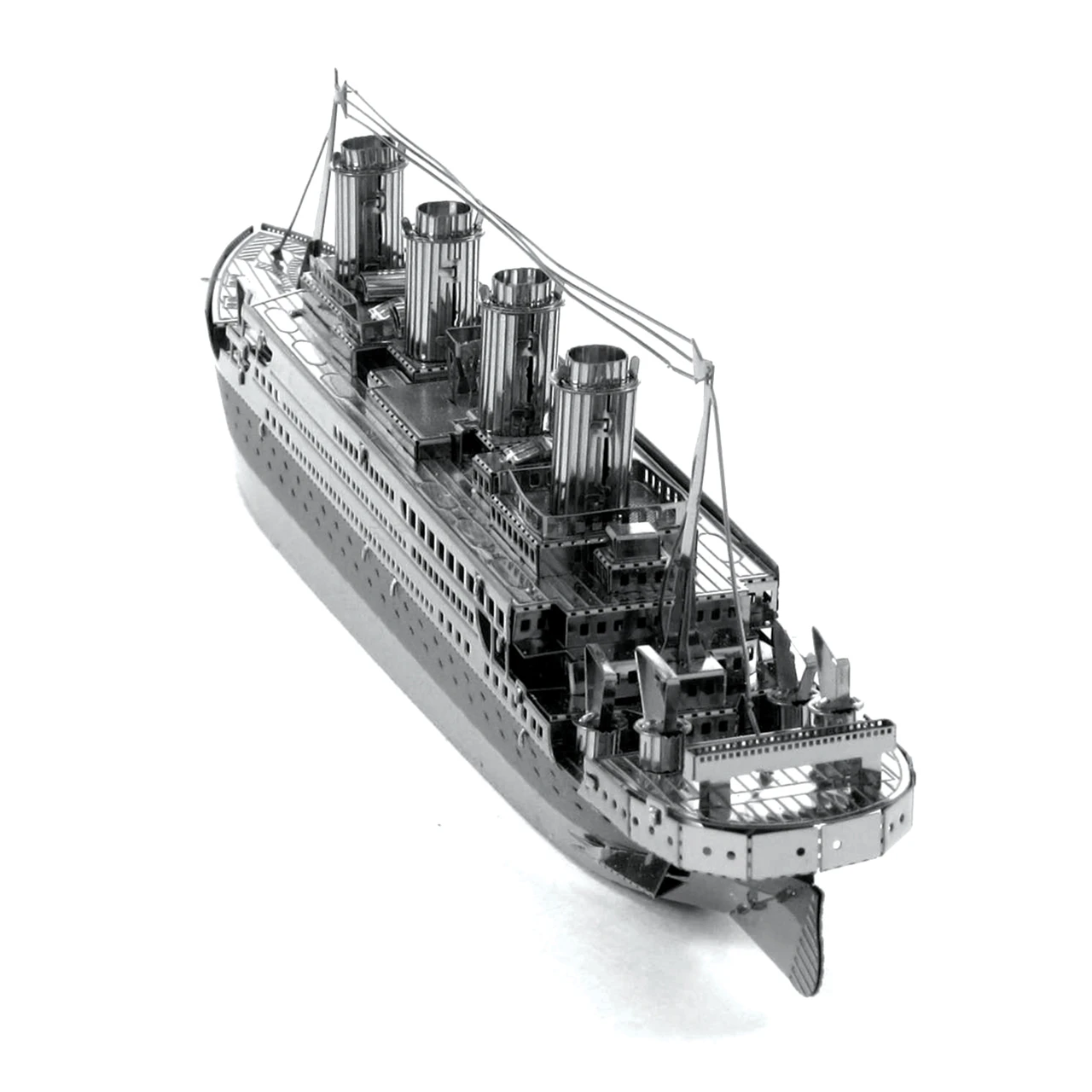 Titanic 3D Metal Puzzle Model Kits DIY Laser Cut Puzzles Jigsaw Toy For Children image 3