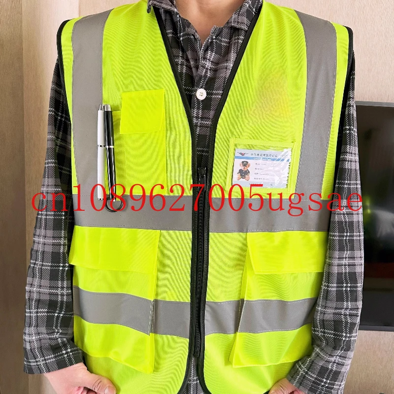 

Air China Southern Airlines Eastern Airlines Pilot Reflective Vest Airbus Crew Tarmac Maintenance 3M Reflective Safety Vest