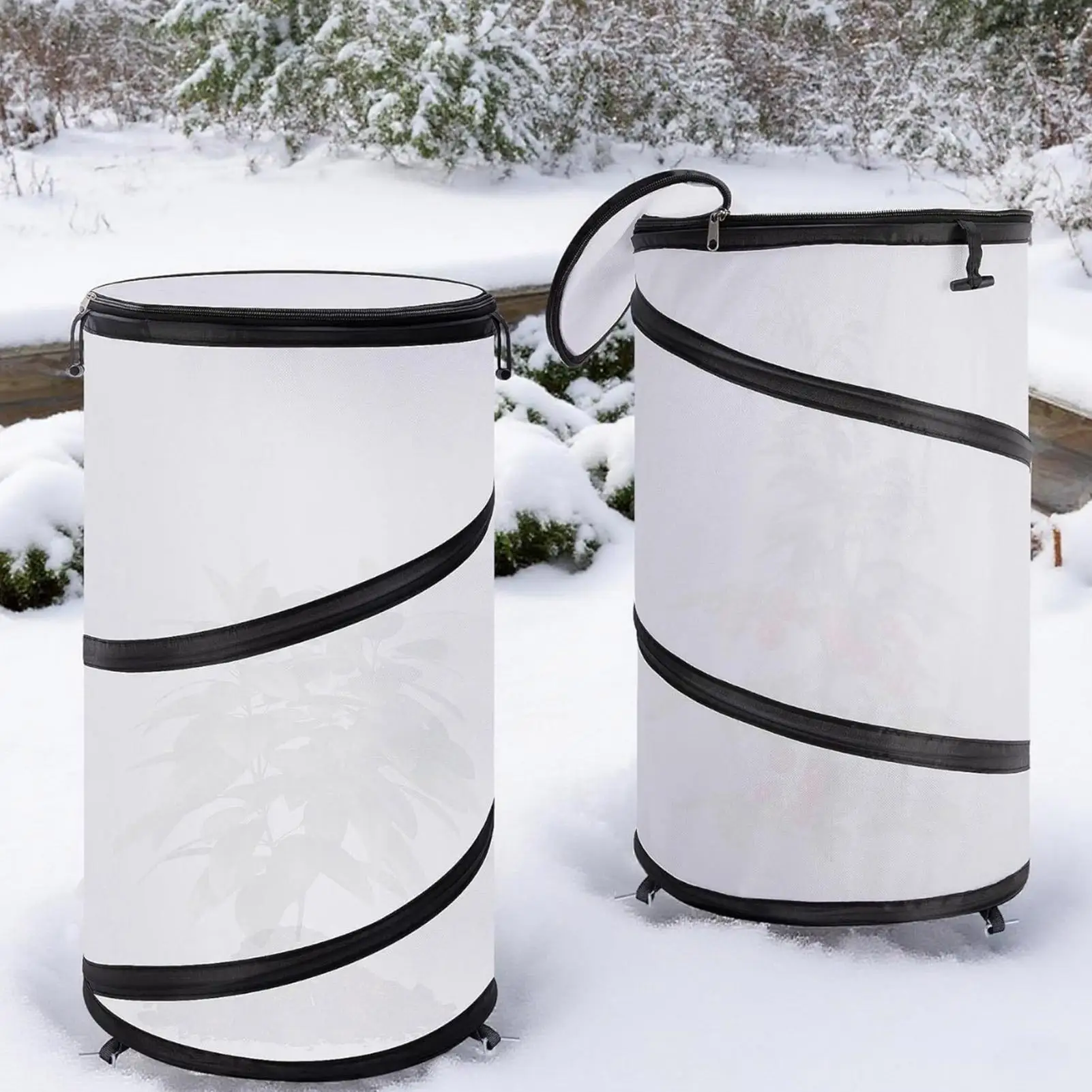 

Чехлы для растений Защита от замерзания Всплывающие чехлы для посадки в теплице Чехлы для снега и мороза для растений для внутреннего и наружного сада на заднем дворе