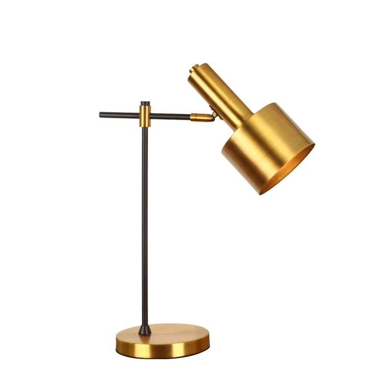 

New design modern style luxury Brass color finished villa table lamps