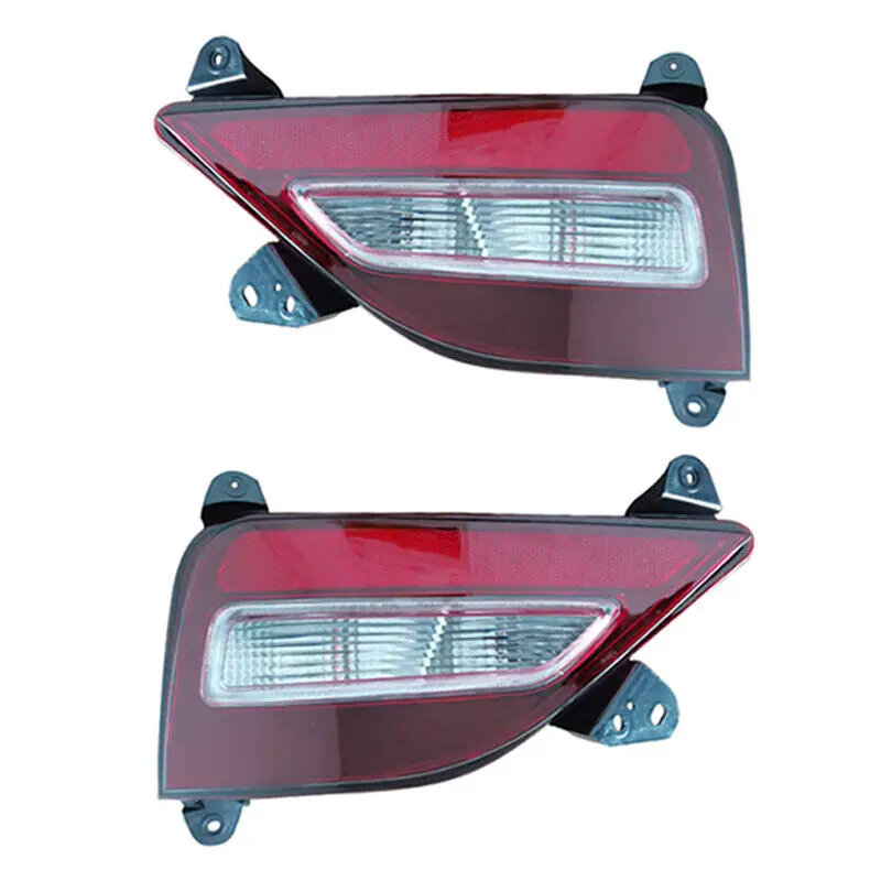 For Hyundai Santa Fe SantaFe 2019 2020 Car Rear Bumper Tail Brake Light Warming Turn Signal Reflector Lamp