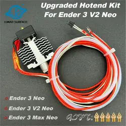 LS-3D Drucker teile aktualisiert ender 3 v2 neo hotend kit, max neo upgrade hoch temperatur extruder j-kopf fit pt100 therm istor