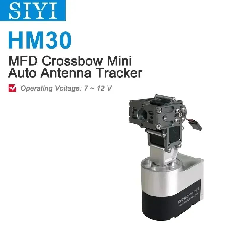MFD Mini AAT Auto Antenna Tracker Compatible with HM30 Ground Unit for RC Fixed Wing and Multicopter Drones