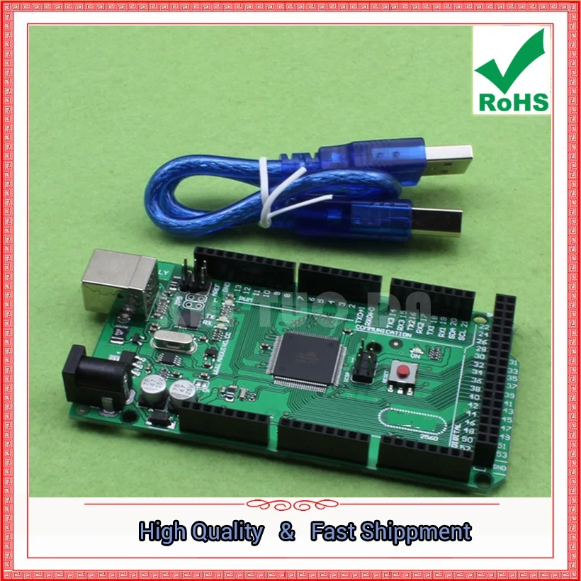 MEGA2560 R3 Development Board 2012 ATMEGA16U2-MU Green Board (H6A1)
