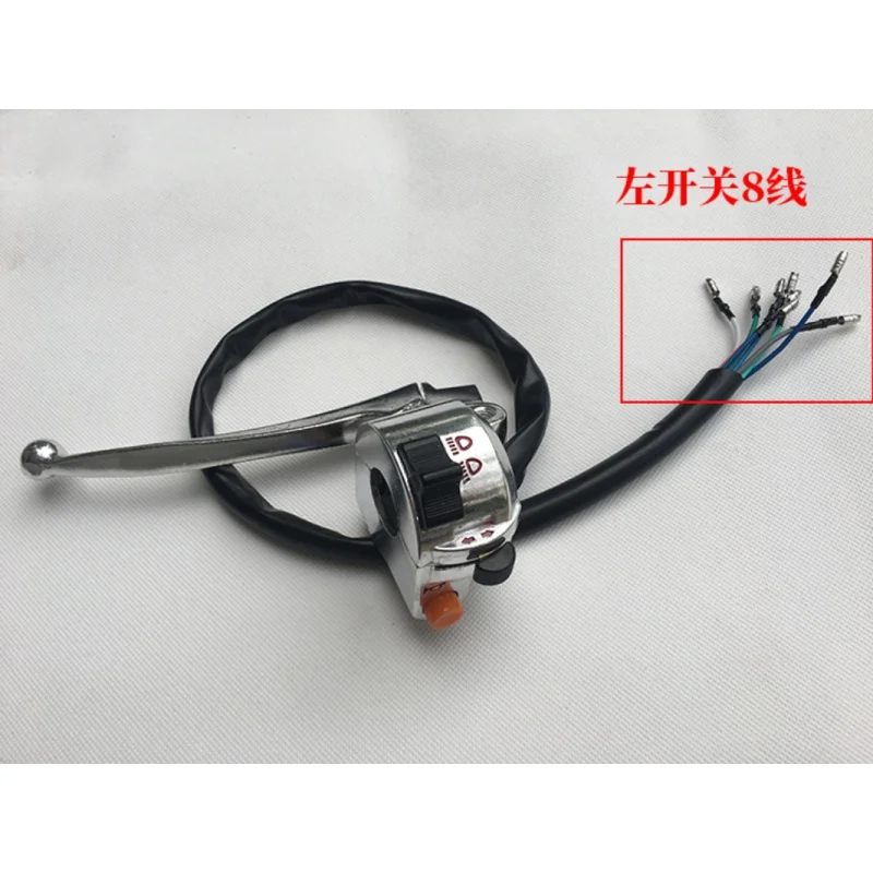 22mm Right Left Drum Brake Handwriting Switch For 70cc-110cc JH70 C90 C100 DY100