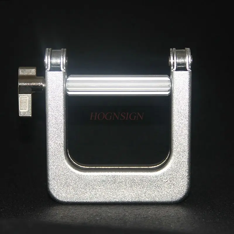 1pcs Aluminum plastic steel dye paste holder, toothpaste squeezer, oil painting pigment glue squeezer, dye paste holder