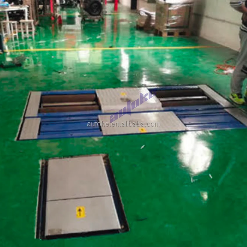 3-in-1 Automatic Vehicle Test Line Roller Axle(Wheel)Load Brake Tester Sides Tester