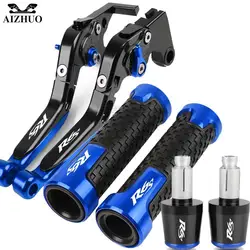 For YAMAHA R6SUSAVERSION R6 S R-6S R-6-S 2006 2007 2008 2009 Motorcycle Aluminum Brake Clutch Lever Handlebar Handle Grips Ends