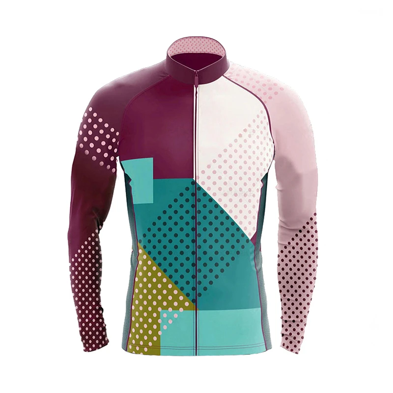 New Cycling Jersey Set Men Long Sleeves Bike Jersey Suit 19D Gel Pad Pants Autumn MTB Cycling Clothing