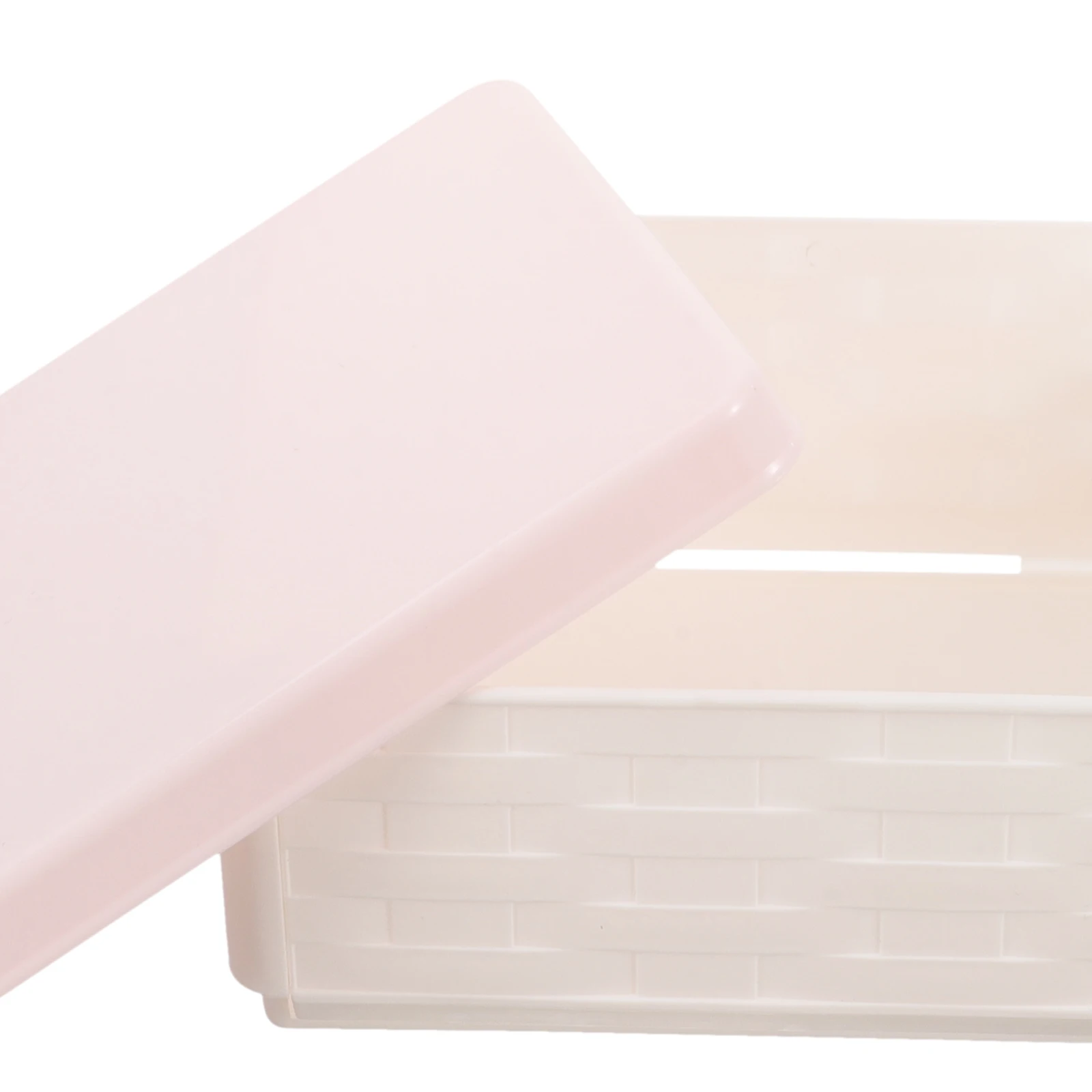 

Multifunctional Plastic Storage Box With Lid Desktop Organizer For Cosmetics Lipsticks Makeup Accessories Small Items Office