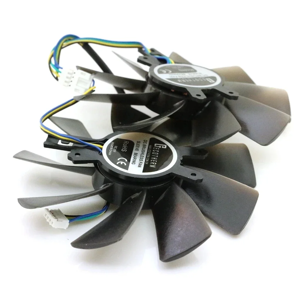 

GFY10015H12SPA 100 мм DC12V 4-контактный 4-проводной вентилятор графического процессора для LEADTEK RTX3070 8 ГБ WinFast HURRICANE Gallardo Графическая видеокарта VGA Вентилятор