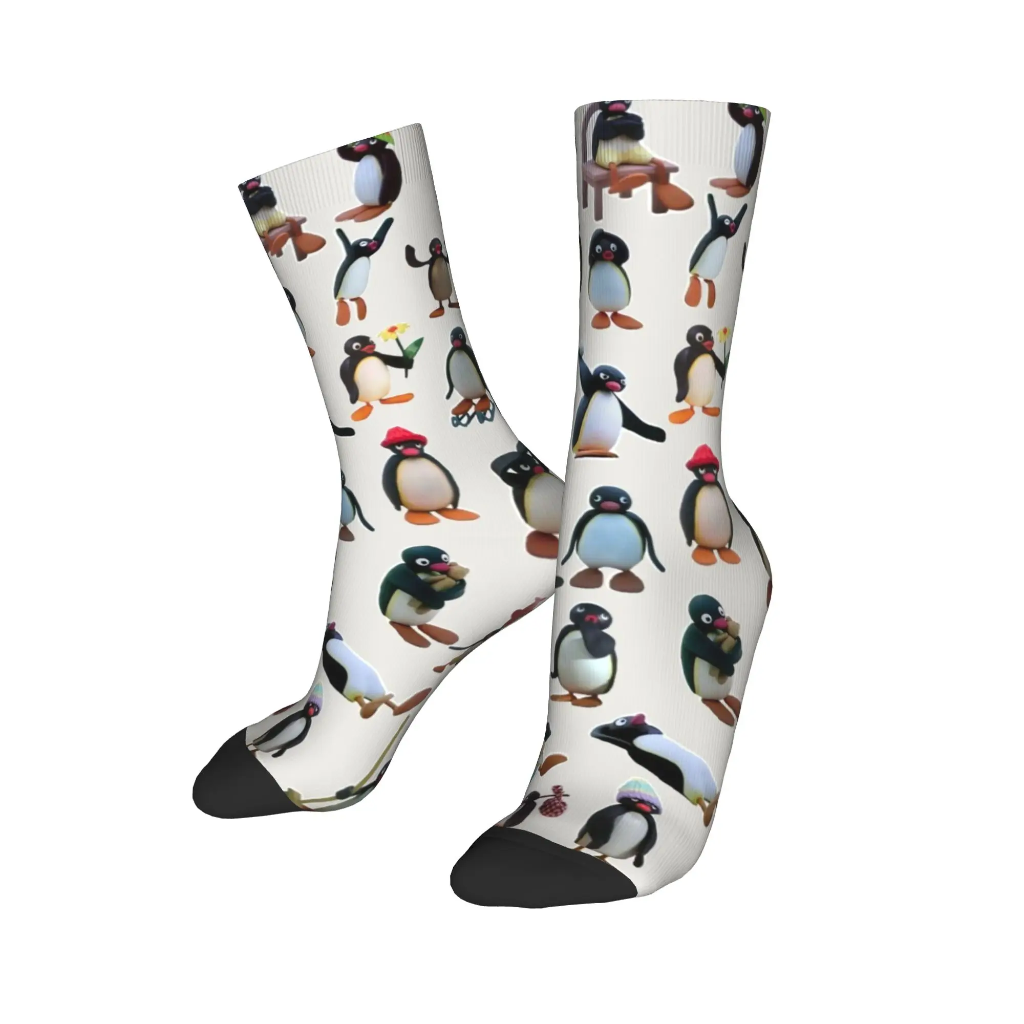 핑거스 양말 패션 스타킹 가을 논슬립 남성 양말 통기성 프린트 러닝 양말