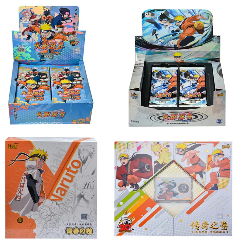 Genuine KAYOU Naruto Cards Soldier Chapter All Chapters Complete Works Series Anime Character Collection Card Child Toy Set