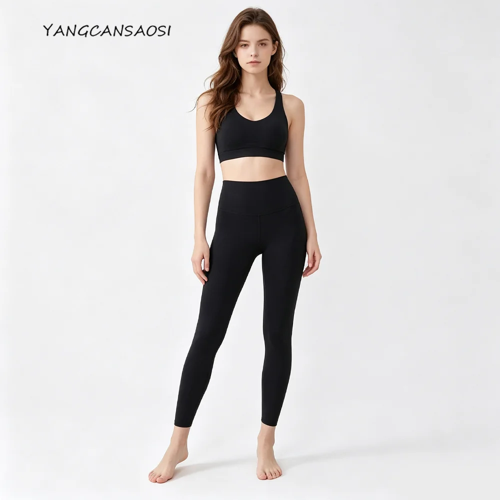 2026 Women's Fashion Autumn and Winter New Cashmere Modal Blended Fleece Comfortable High Waisted Slim Fit Warm Pants