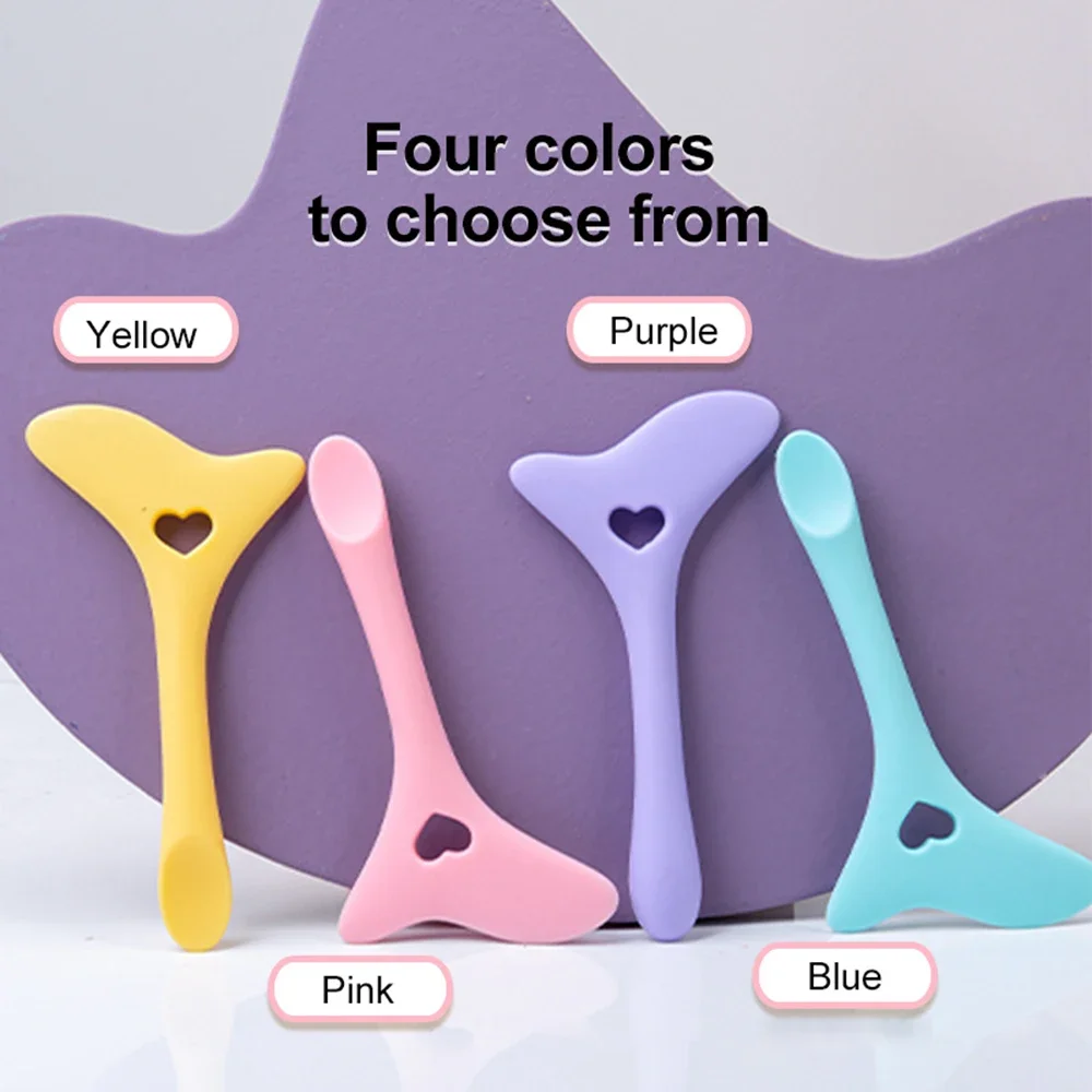 Farbe Silikon Eyeliner Werkzeug Lippen Pinsel Schwarz Make-Up Eyeliner Assistent Schallwand für Präzision Augen Make-Up Anwendung schablone