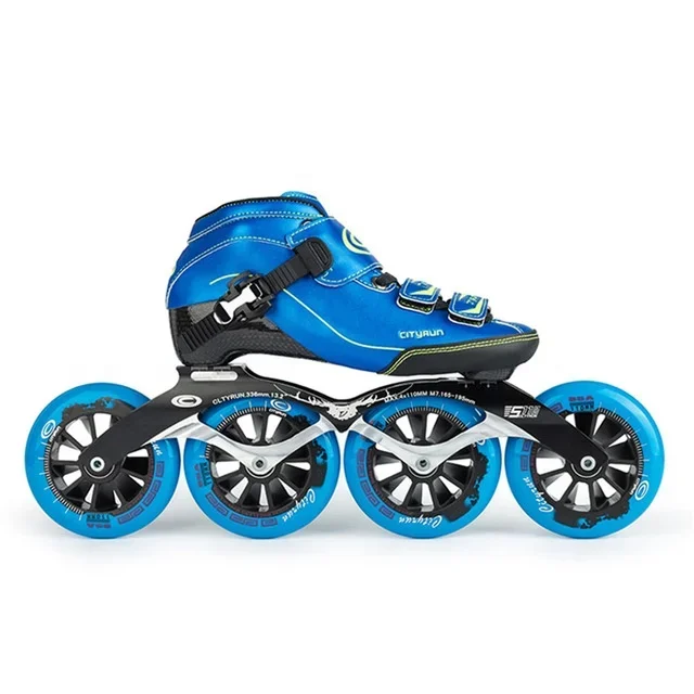 Adult Professional carbon fiber roller Speed Skates shoe