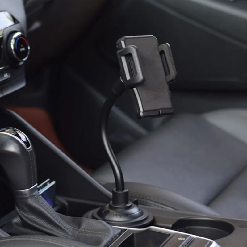 Dudukan cangkir telepon mobil Universal, dudukan botol minum, mendukung telepon pintar, aksesori ponsel ini adalah satu penahan