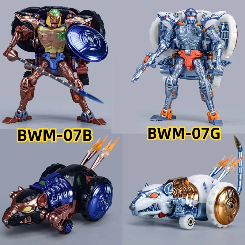 

In Stock Transformation TransArt Toys TA BWM-07 BWM-07B BWM-07G TA METAL Rattrap Beast Wars BW Action Figure