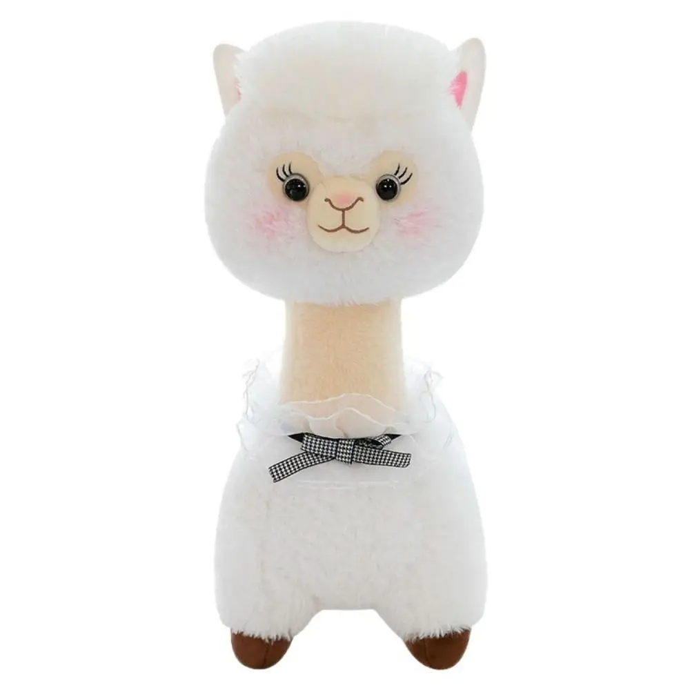 PP algodão pequeno cordeiro boneca de pelúcia fofo coleção alpaca brinquedo de pelúcia dos desenhos animados ins animais brinquedos de pelúcia dia das crianças