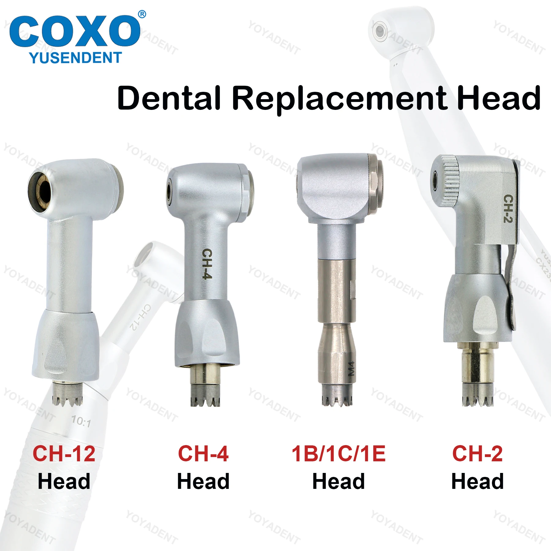

COXO Dental Handpieces Head Replacement Head Push Button/Latch Contra Angle Spare Cartidge Latch Head Fit NSK Dental Accessories