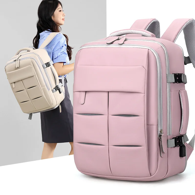 

Travel Expansion Women's Backpack High-end Good Quality Backpack College Student School Bag Large Capacity Computer Bag