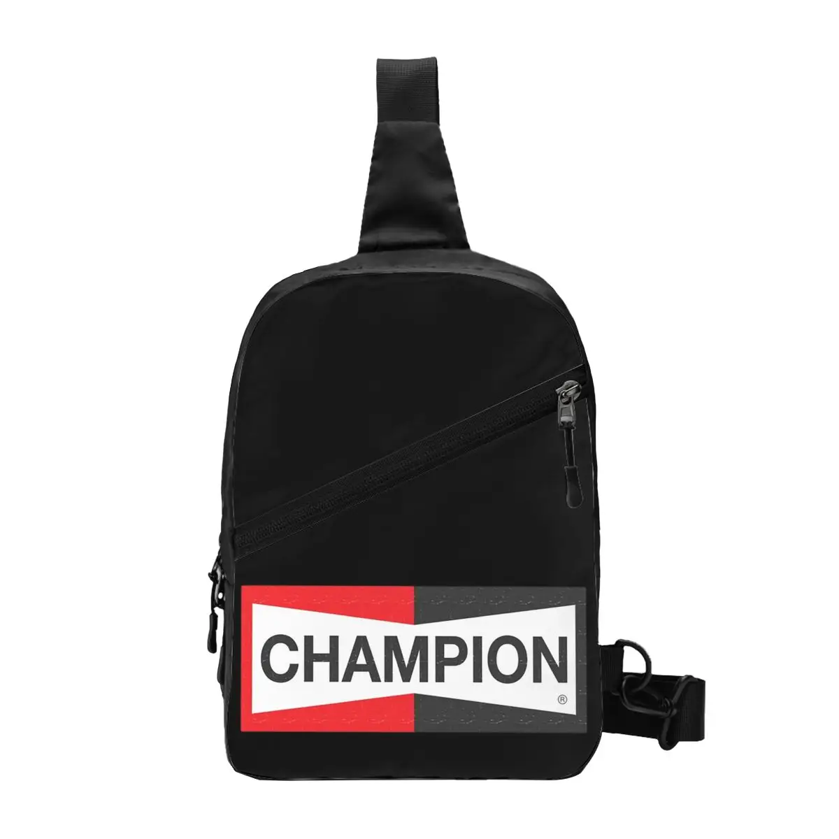 

Brad Pitt Cliff Booth Vintage Champion Chest Bag Men Sling Crossbody Backpack Chest Bag Travel Hiking Daypack Shoulder Bag