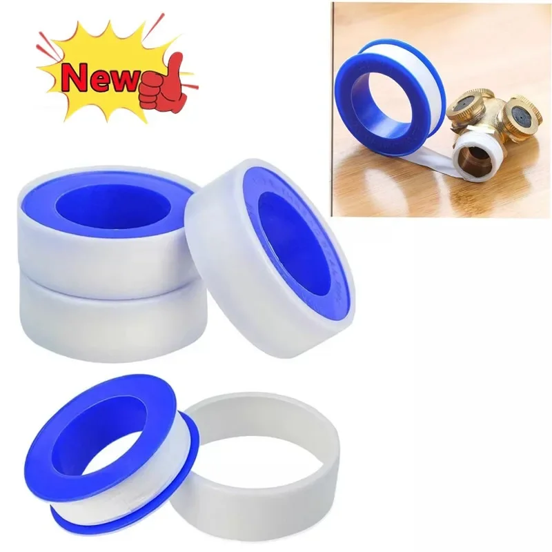 1Roll 50mm PTFE Tape Oil-free Belt Plumbing Sealing Tapes Thread Seal Tape for Water Pipe Plumber Repair Tools Home Improvement