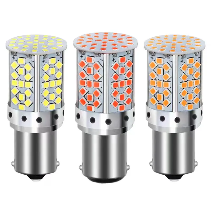 

20Pcs Canbus 102SMD LED Blub Car Auto Reverse Brake Turn Signal Light Backup Lamp 12V White Red Amber