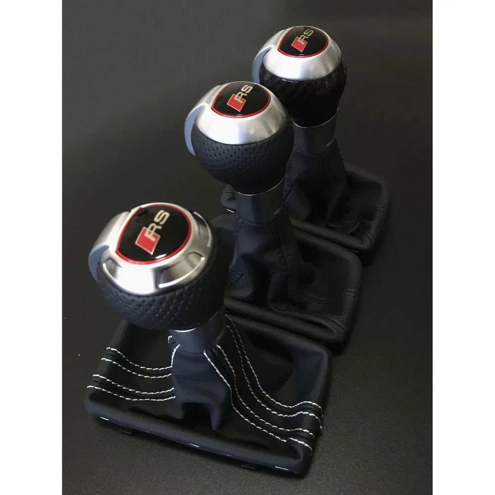 Suitable for Audi A3 Q3 A4L A6L A7 A5 Q2L Q5 Golf Scirocco RS Gear Shift knob handle Handball Gear lever