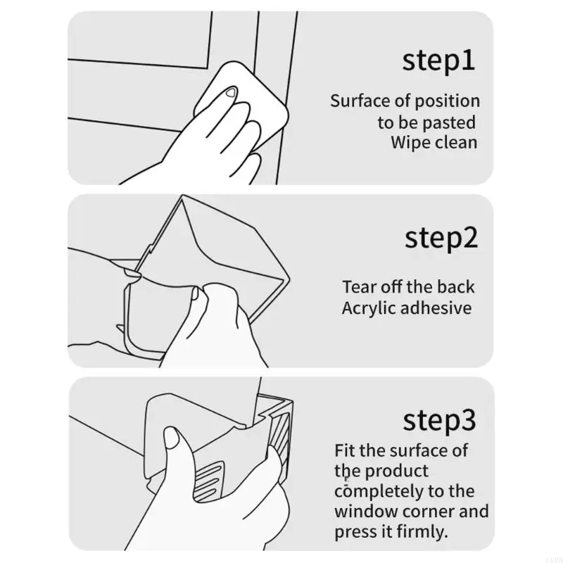 ติดตั้งง่ายซิลิโคนขอบสำหรับมุม Childproof Home Office ป้องกันความปลอดภัย Protector L8RB