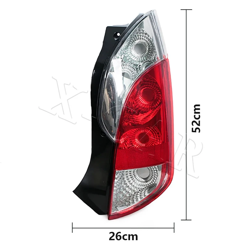 For Chery J1 A1 Arauca Kimo 2007 2008-2011 Tailhood Reverse Light Brake Light Turn Signal Housing Driving Light No Light Bulb