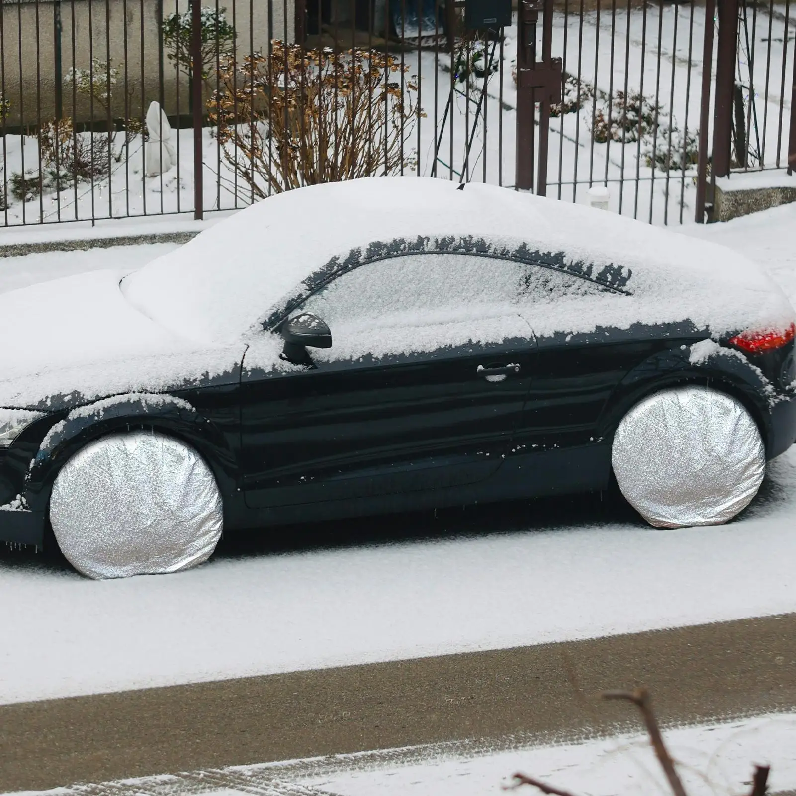 

Чехлы для шин для прицепов, водонепроницаемые чехлы на колеса для прицепов, устойчивые к ультрафиолетовому излучению, защита для улицы, летнего кемпинга, автофургона, снега