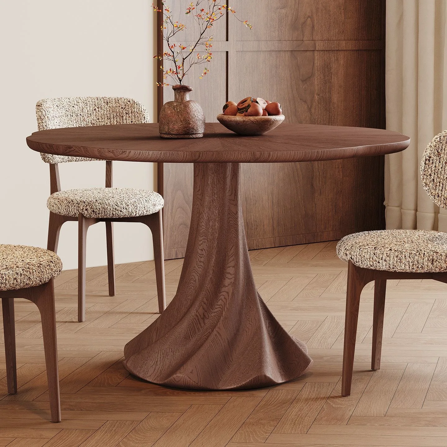 Wholesale Of High-quality Solid Wood Original Style Dining Table Sets