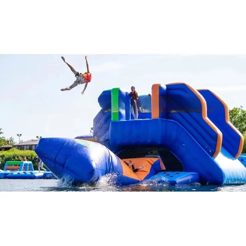 Inflatable Aqua Park Commercial Inflatable Water Park Equipment Inflatable Floating Water Parks with Water Slide