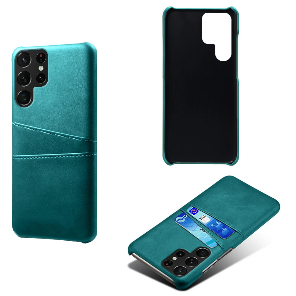 Case For Samsung Galaxy S23 Ultra S22 S21 S20 S10 Plus 5G S9 S8 Wallet Credit Card Holder ID Slot Case Note 20 10 9 Cover Coque